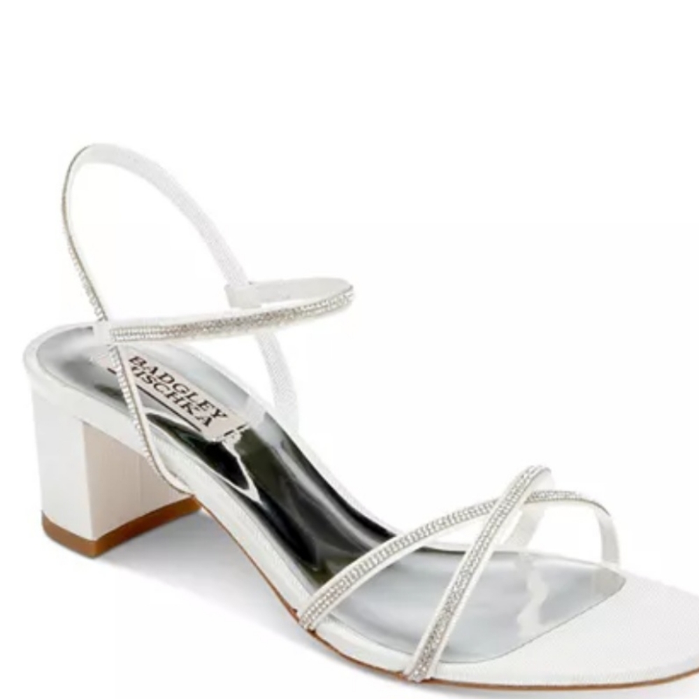 Badgley Mischka Ultima Block Heel Nwot size 7.5